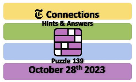 Click to save this article. . Oct 10 connections hint